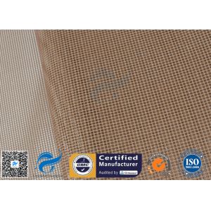 PTFE Coated Fiberglass Fabric 580GSM 4*4MM Mesh Screen Printing Conveyor Belt