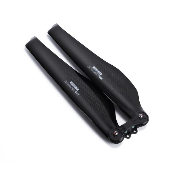 27.2x8.9 Inch Glossy Carbon Fiber Folding Propeller