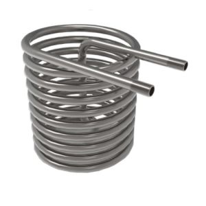 Customized Coaxial Coil Heat Exchanger With Titanium Twisted Smooth Tube