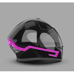 2019 new design custom hot sale popular glow in the dark LED light up motorcycle