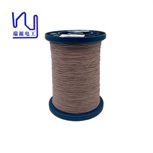 China 46 Awg Multi Strand Ustc Wire Nylon Silk Covered Copper Litz Wire on sale
