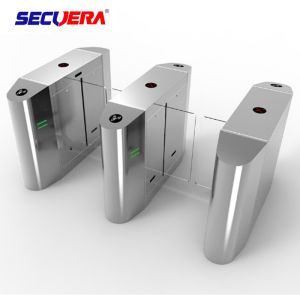 Luxury Speedlane barrier flap door optical rapid lane turnstile with visible LED