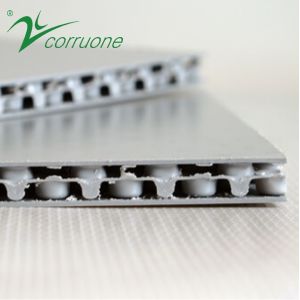 Corruone PP double wall pp polypropylene plastic sheet honeycomb core pane board