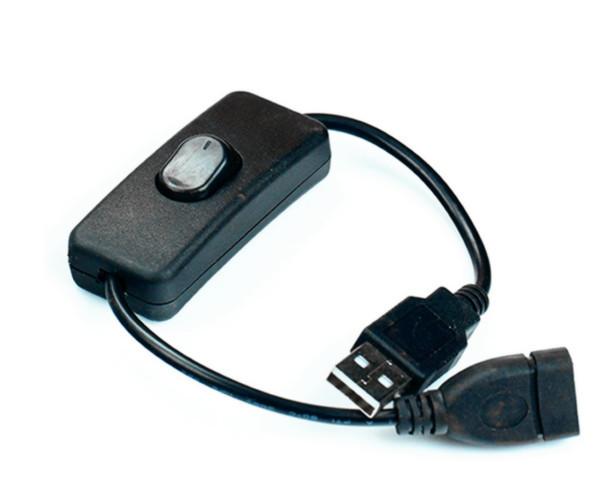 Quality Raspberry Pi & Arduino Male to Female USB Cable with ON / OFF Switch for sale