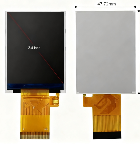 2.4 Inch IPS TFT LCD Display 240x320 with 350 Nit Brightness / MCU RGB Interface