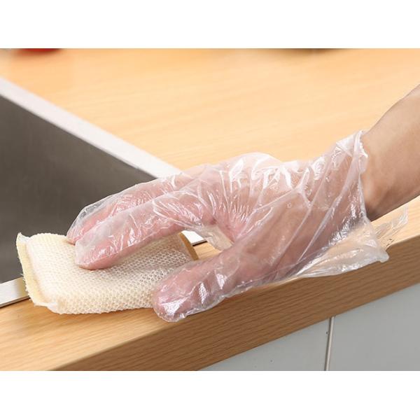 Latex Free Food Grade Disposable Gloves Poly For Food Handling Cooking Hair Coloring