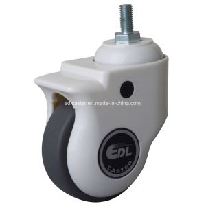 Wholesale E5735-57 Threaded Swivel TPE Medical Caster with Ball Bearing and Customizable Option from china suppliers