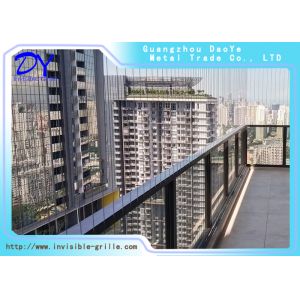 Balcony Invisible Grille crafted to provide safety solutions that integrate