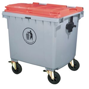 Eco friendly garbage 1100 liter waste bin