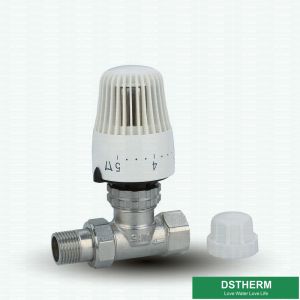 Wholesale Customized Heavier Type Union Male Female Elbow Grey Classic Heating Brass Thermostatic Radiator Valve from china suppliers