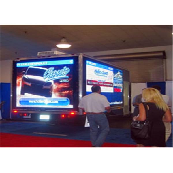 Quality IP65 RGB / RF Truck Mounted LED Screen P5 mm With LINSN Control System for sale