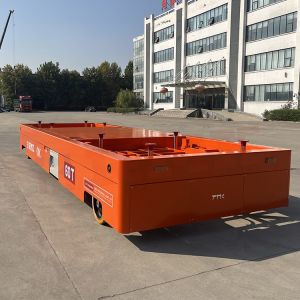 Wholesale 80Tons Industrial Trailers With Polyurethane Wheel For Warehouse Factory from china suppliers