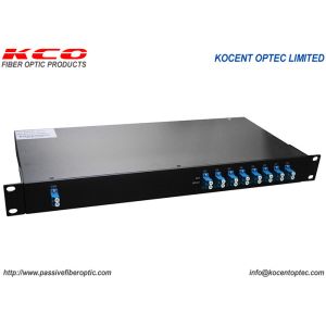 Wholesale 8CH 1U 19'' Rack Mountable CWDM Patch Panel for 3G 4G 5G Telecom Tower with LC UPC Connectors from china suppliers