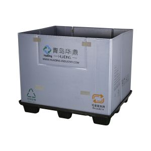 Customizable hdpe collapsible pallet heavy duty auto parts plastic pallet box