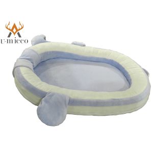 Co-Sleeping Baby Crib Nest Breathable Fiberfill Portable Adjustable