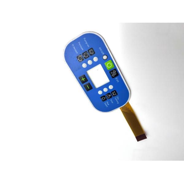 Quality Gossly Transpent LCD Screen Membrane Panel Switch With Metal Dome for sale