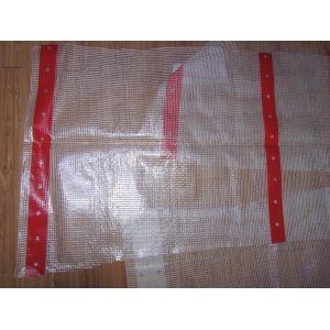 Wholesale clear net poly tarps, construction safety net tarpaulin from china suppliers