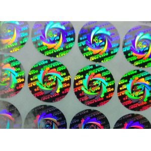 China One Time Use 3D Laser Holographic Labels on sale