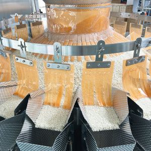 Automatic Nuts Packing Machine with Multihead Weigher 30-60BPM 10g-300g and 10"