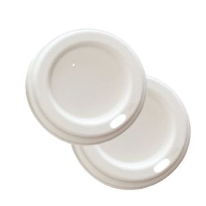 100% Biodegradable Sugarcane Pulp Disposable Cups With Lids