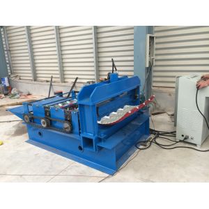 high speed Roofing Sheets crimping bending Roll Forming Machine