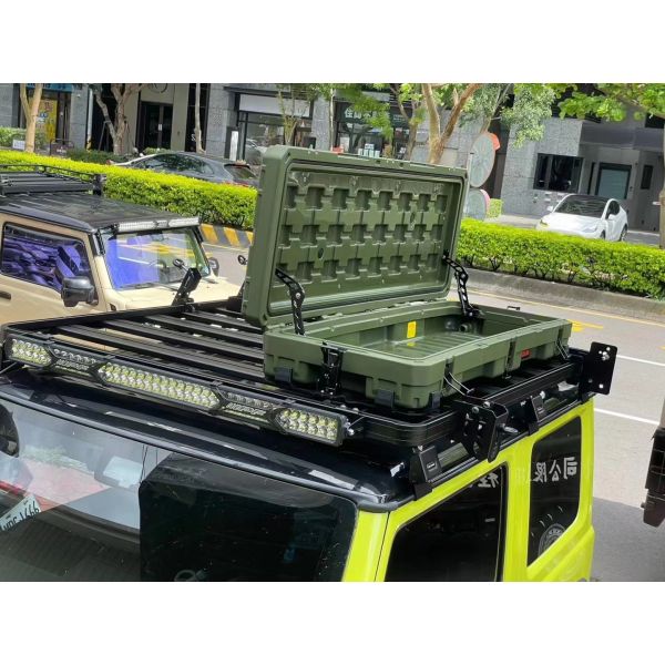 High Quality 122L Stackable Plastic Gear Box Toolbox Shock and Pressure-Proof Customizable ODM Support