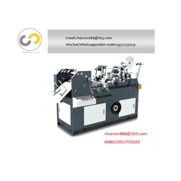 Automatic double side tape envelope pasting machine, envelope adhesive tape