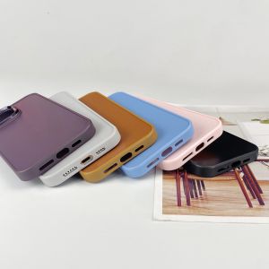 TPU PC Inlay Double Sided 1mm Groove Phone Case Cover Metal Camera Frame