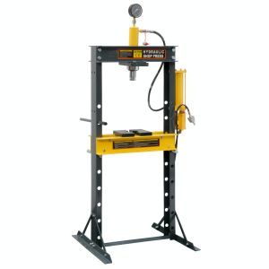 China Industrial 120mm Stroke cylinder Hydraulic 20 Ton Shop Press With Gauge on sale