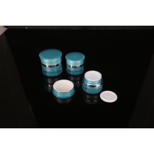 hand lip crystal pump empty square white Screen Printing Airless 30ml Cosmetic