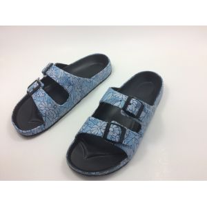 Adjustable Slip On Eva Footbed Band Slide Sandals