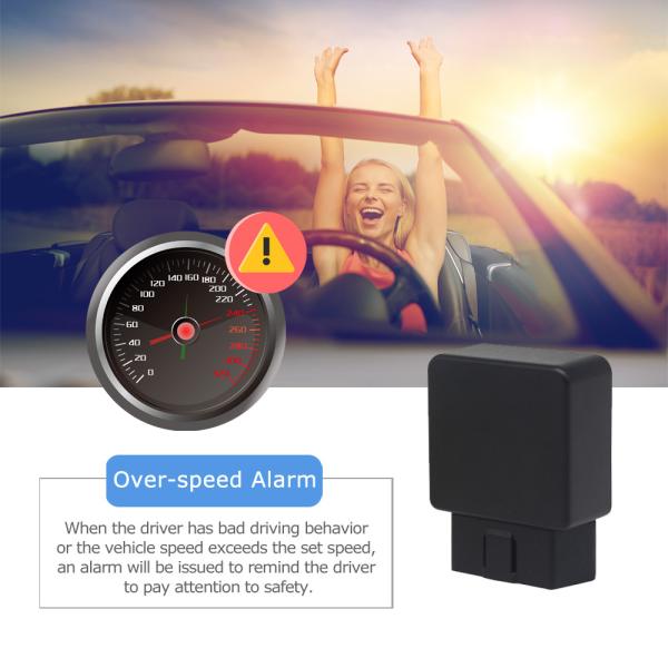 CAT4 OBD 4G GPS Tracker GSM Diagnostic 35mAh For Car Vehicles
