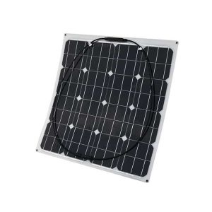 High Efficiency 80W Solar Panel For Pontoon Boat Yachts All Black Grade A