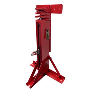 Three Stage Grain Bin Hydraulic Jacks Red Customized For Enamel Tank