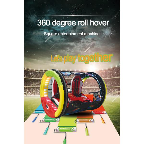 360 Degree Amusement Park Rolling Car Double Players Le Bar Electric Leswing Happy Car