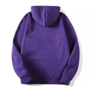 Drop Shoulder Custom Logo Plain Oversized Hooded Sweatshirt