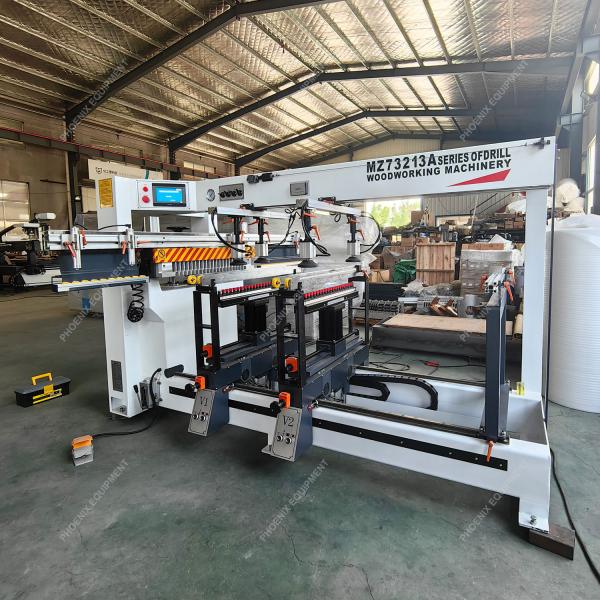 Revolutionize Your Woodworking Process with Advanced Three-Head Drilling Machine