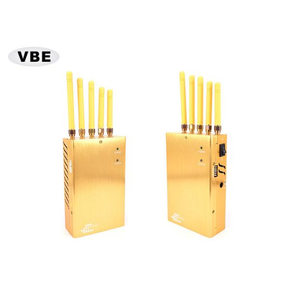 2.5W 27dBm Mobile Phone Signal Blocker With Built - In Rechargeable Lithium