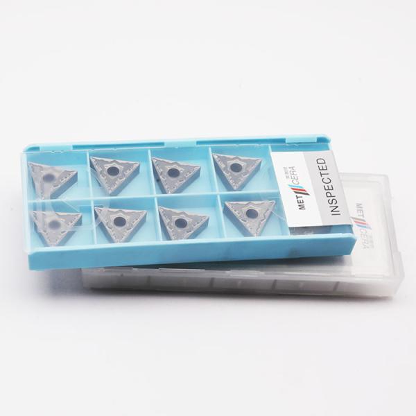 Quality Nice Surface TiCN Cermet CNC Turning Inserts Uncoated TNMG160404-FX for sale