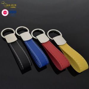 Genuine Leather Bronze Key Chain Customized Personalised Keychain Automotive Key