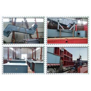 Iron Powder Enclosed Belt Conveyor High Temperature Resistance Avoid Intermitten