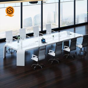 Artificial Stone Solid Surface Conference Table With Seamless Joint