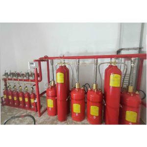 Galvanized Steel FM200 Fire Suppression System Fire Extinguisher 120L Capacity