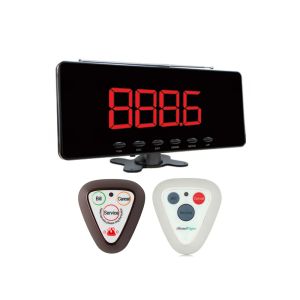 Wholesale Wireless Table Call service button with display receiver system from china suppliers