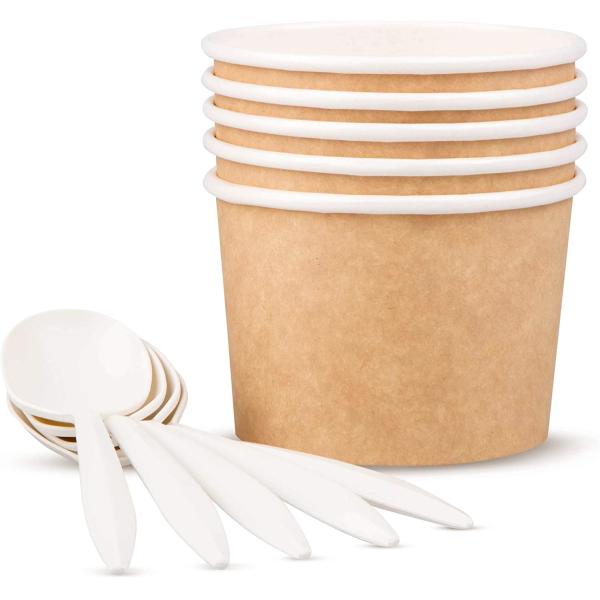 Disposable Paper Hot Drink Cups 8 Oz 12 Oz With Lids For Hot Drinks Soup Liquids