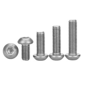 Wholesale ANSI Standard 304 Stainless Steel 1 Inch Button Head Socket Cap Bolts Screws for INCH Measurement System Allen Hex Drive from china suppliers