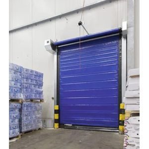Wholesale 304 Stainless Steel High Speed PVC Roll Up Rapid Shutter Door For Low Maintenance And Thermal Insulation from china suppliers