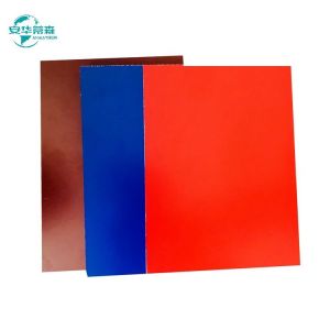 China Fireproof Solid Color ACP Easy To Install With Standard Tools Panel Thickness 3/4/5/6mm on sale