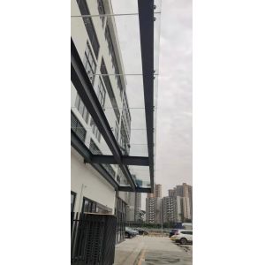 Customized Size Steel Structure For Awnings Entrance Canopies