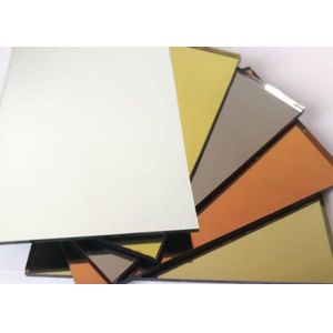 Professional Tinted Mirror Glass Shape Customized Environmentally Friendly